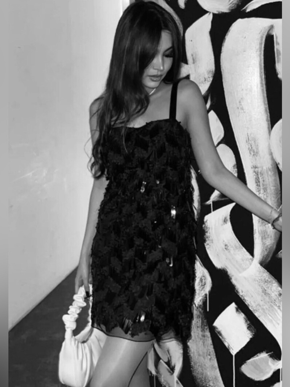 S. SEQUIN MINI DRESS